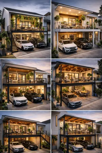 Mezannine Teras Rumah Keren di Jati Luhur